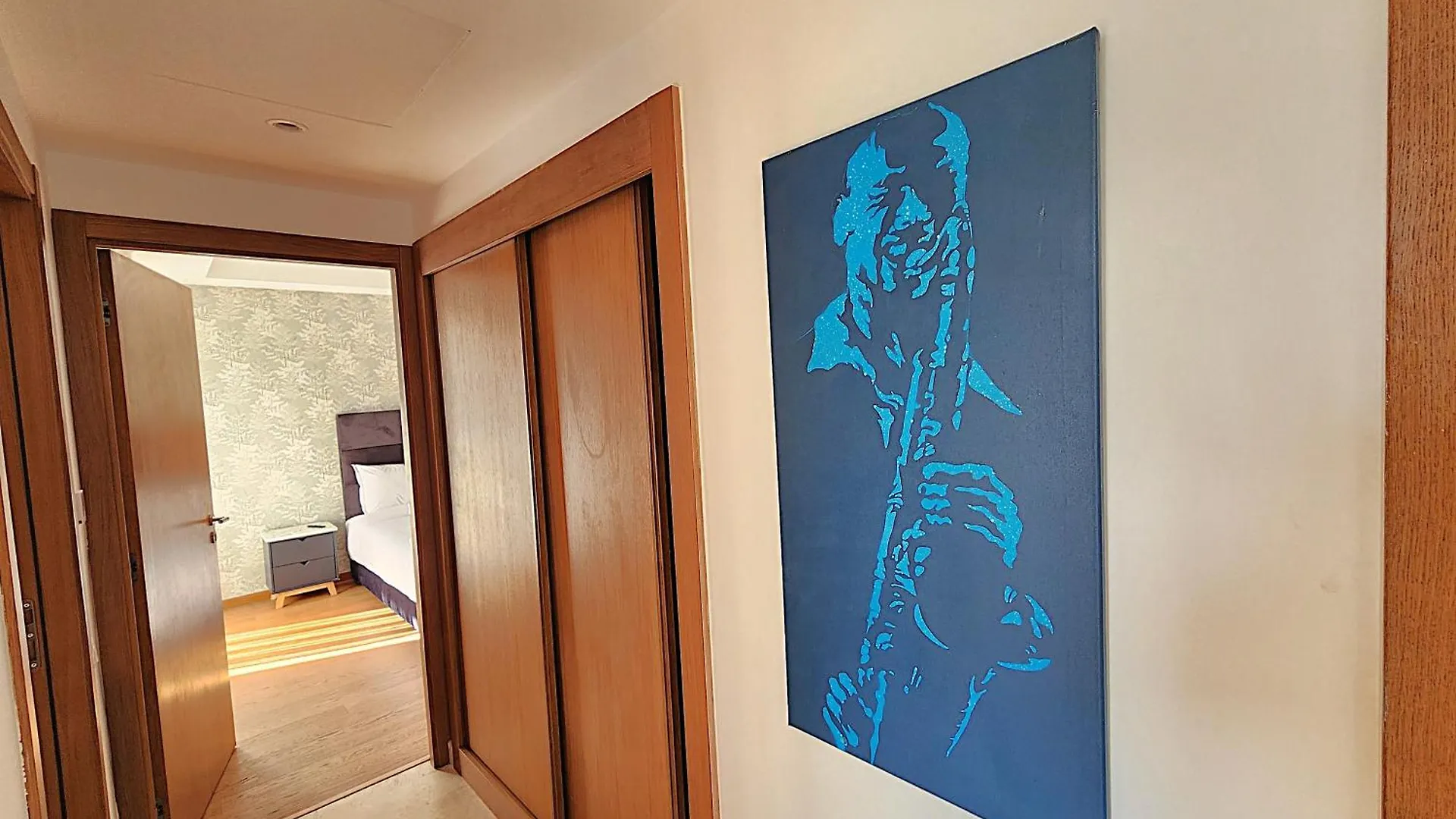Lägenhet The 53 Gauthier By Ib Signature - Stylish Two-Bedroom Flat - Wifi, Self Check-In, Day And Night Security, Close To All Facilities Casablanca Marocko